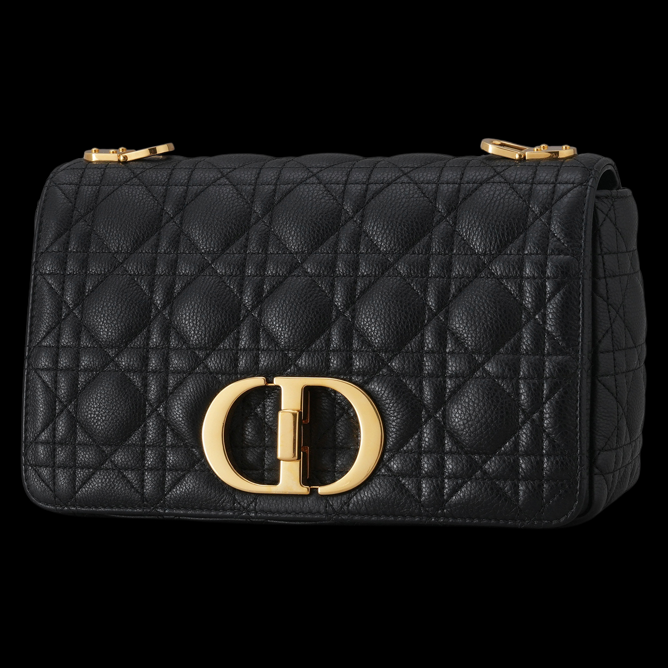 CHRISTIAN DIOR(USED)디올 카로 미듐 체인 숄더백